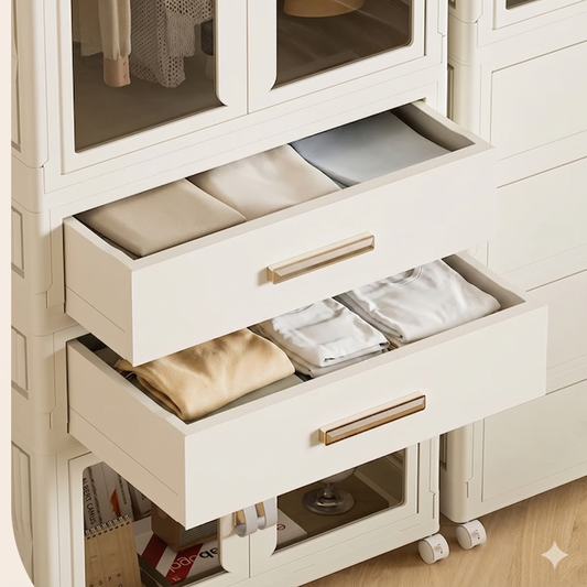 Multi-Layer Foldable Storage Cabinet (64cm)