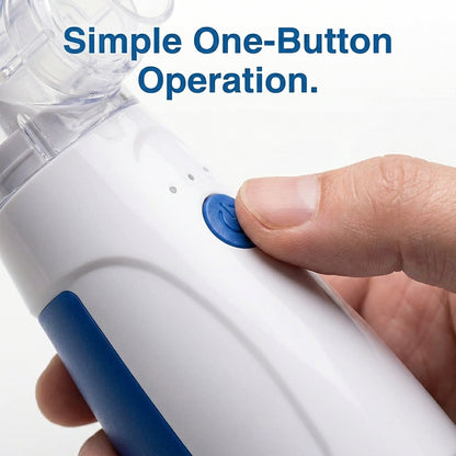 Portable Mesh Nebulizer Machine for Kids & Adults | Rechargeable Silent Handheld Inhaler