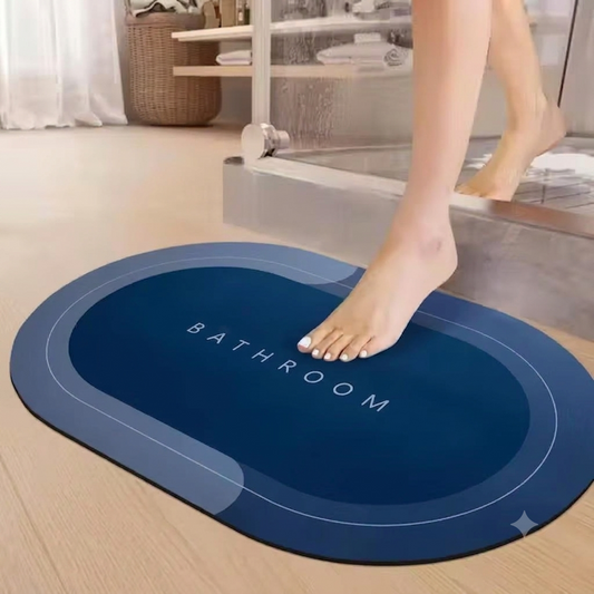 Super Absorbent Quick Dry Bath Mat | Anti-Skid Bathroom & Kitchen Floor Mat (40 × 60 cm)