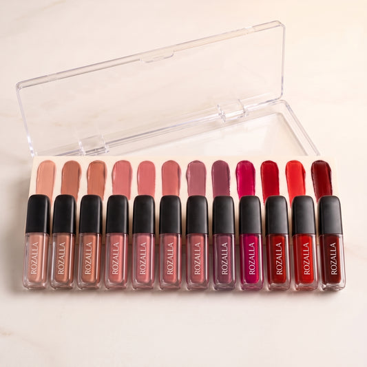 10-Piece Waterproof Matte Liquid Lipstick Set | Long-Lasting, Non-Transfer & Smudge-Proof Lip Colors for Women