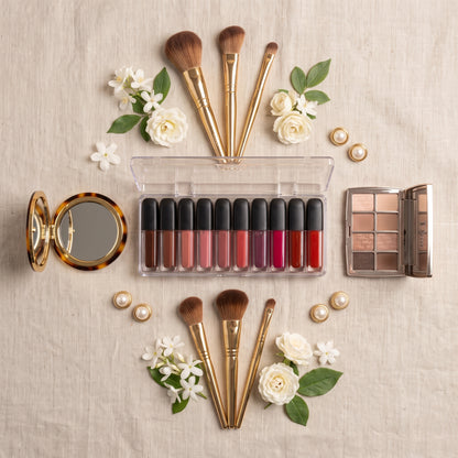10-Piece Waterproof Matte Liquid Lipstick Set | Long-Lasting, Non-Transfer & Smudge-Proof Lip Colors for Women