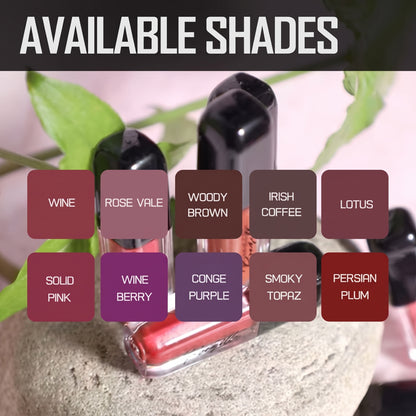 10-Piece Waterproof Matte Liquid Lipstick Set | Long-Lasting, Non-Transfer & Smudge-Proof Lip Colors for Women
