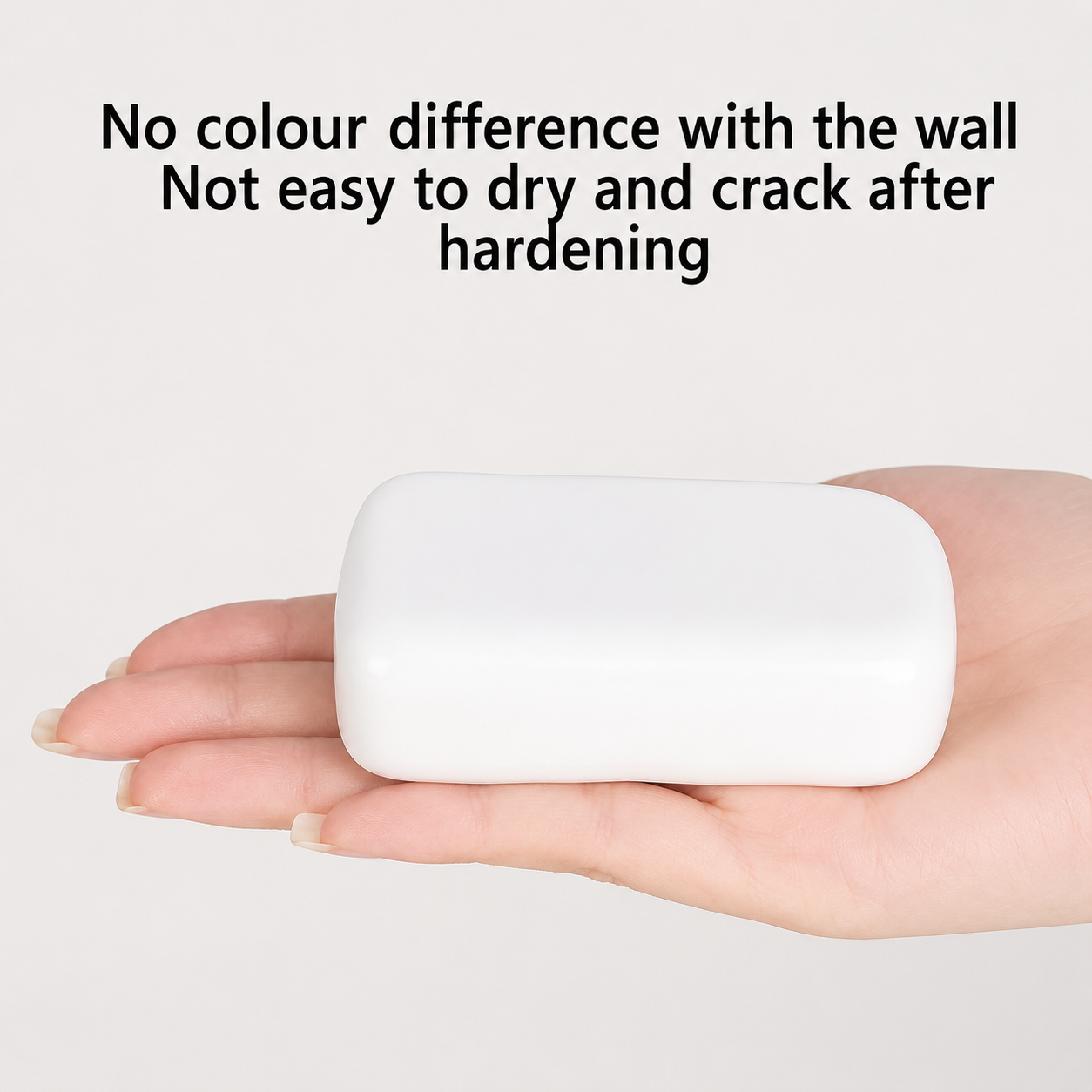 Multi-Purpose Wall Hole Sealing Cement Putty for AC Pipe Gaps, Cracks & Wall Voids | Waterproof White Repair Sealant Clay Pack of 1