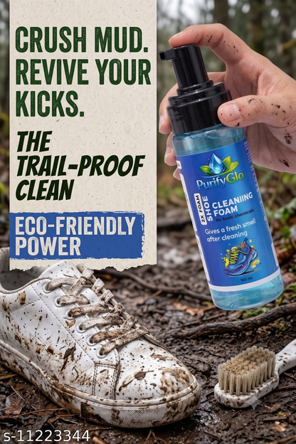 Shoe Cleaning Foam – 150ml | Deep Cleaning & Long-Lasting Freshness