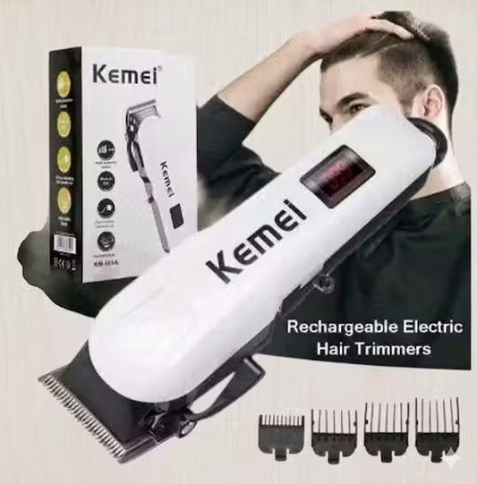 Professional 4-in-1 Cordless Multi-Functional Grooming Trimmer with Multiple Heads for Beard, Hair, Nose & Body Care